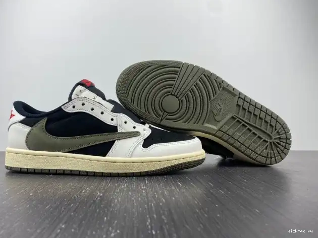 Cheap Kickmax x Low Travis OG Air Olive DZ4137-106 Scott 1 Jordan WMNS 0607
